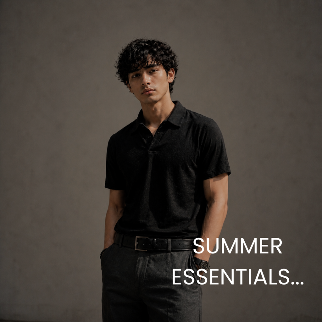Furaaq Essential Polo – Black