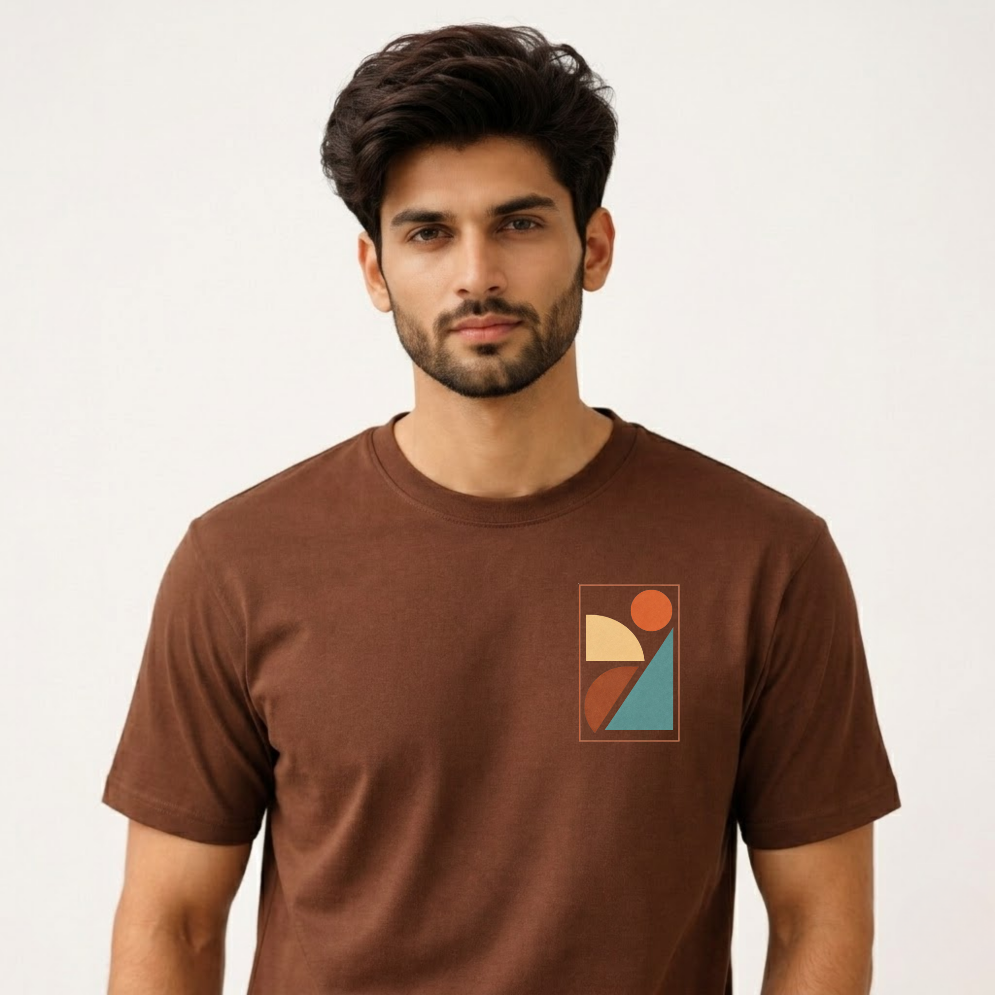Men’s Geometric Abstract Graphic T-Shirt