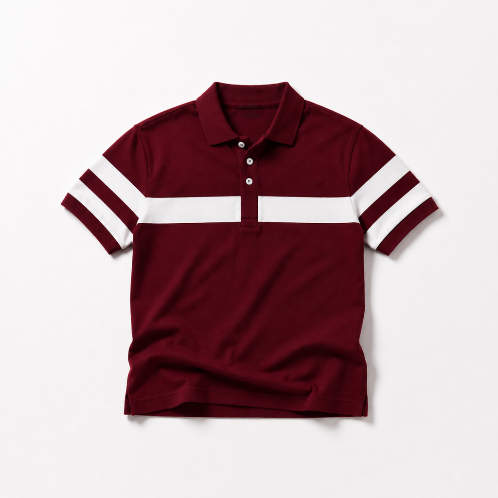 Furaaq Heritage Stripe Polo