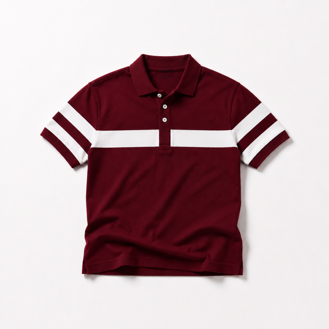 Furaaq Heritage Stripe Polo