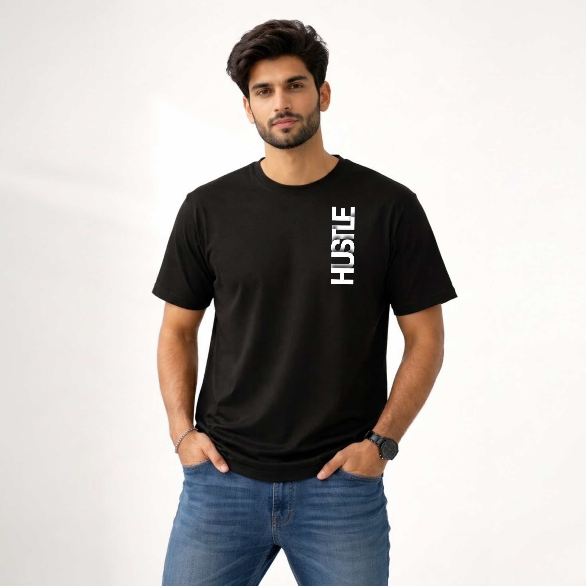 Men’s Hustle Vertical T-Shirt