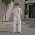 Furaaq Calligraphy Tee – Sand