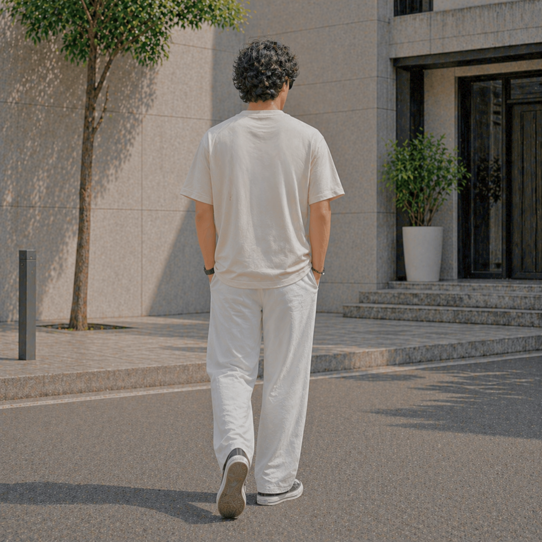 Furaaq Calligraphy Tee – Sand